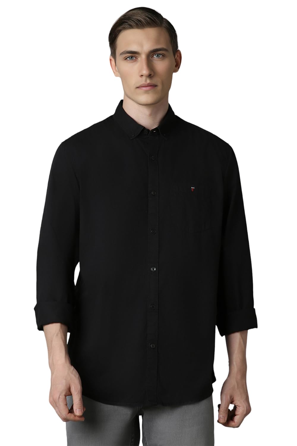 Louis Philippe Men’s Cotton Slim Fit Shirt