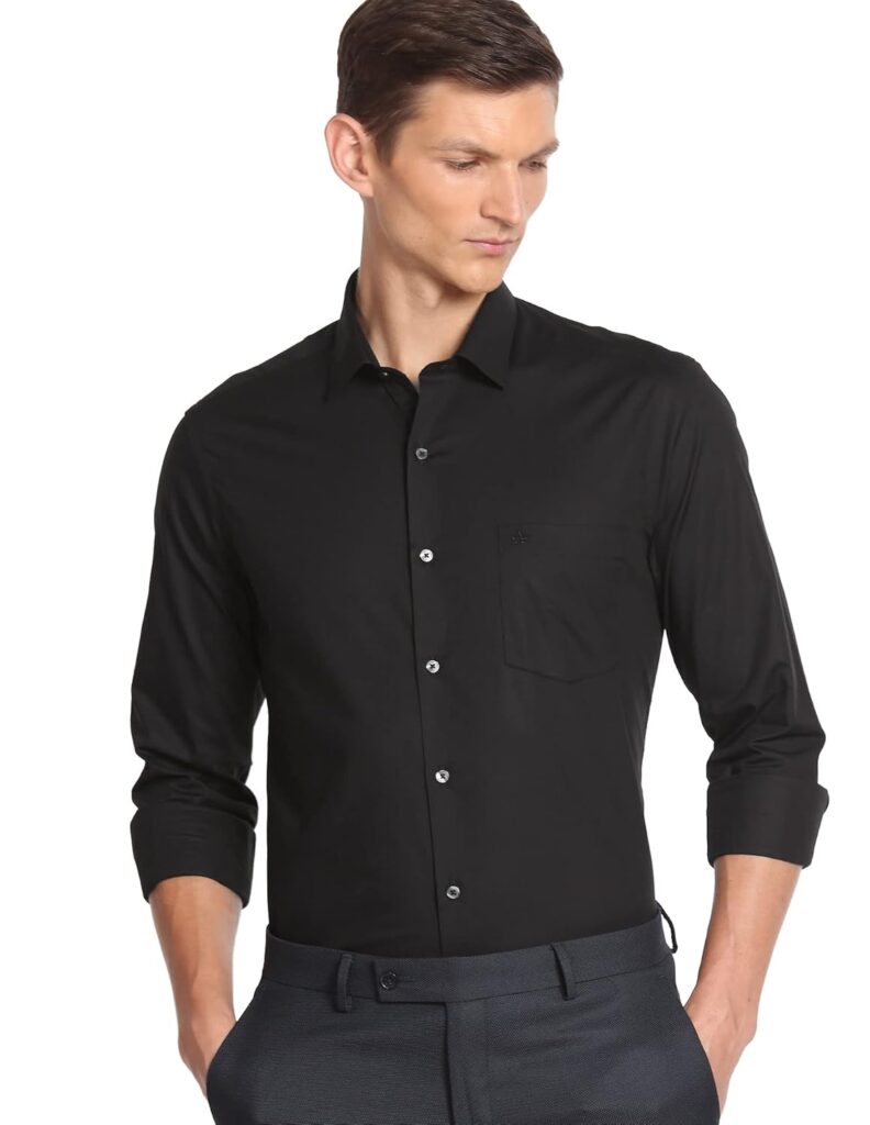 Arrow Men’s 100% Cotton Slim Fit Shirt