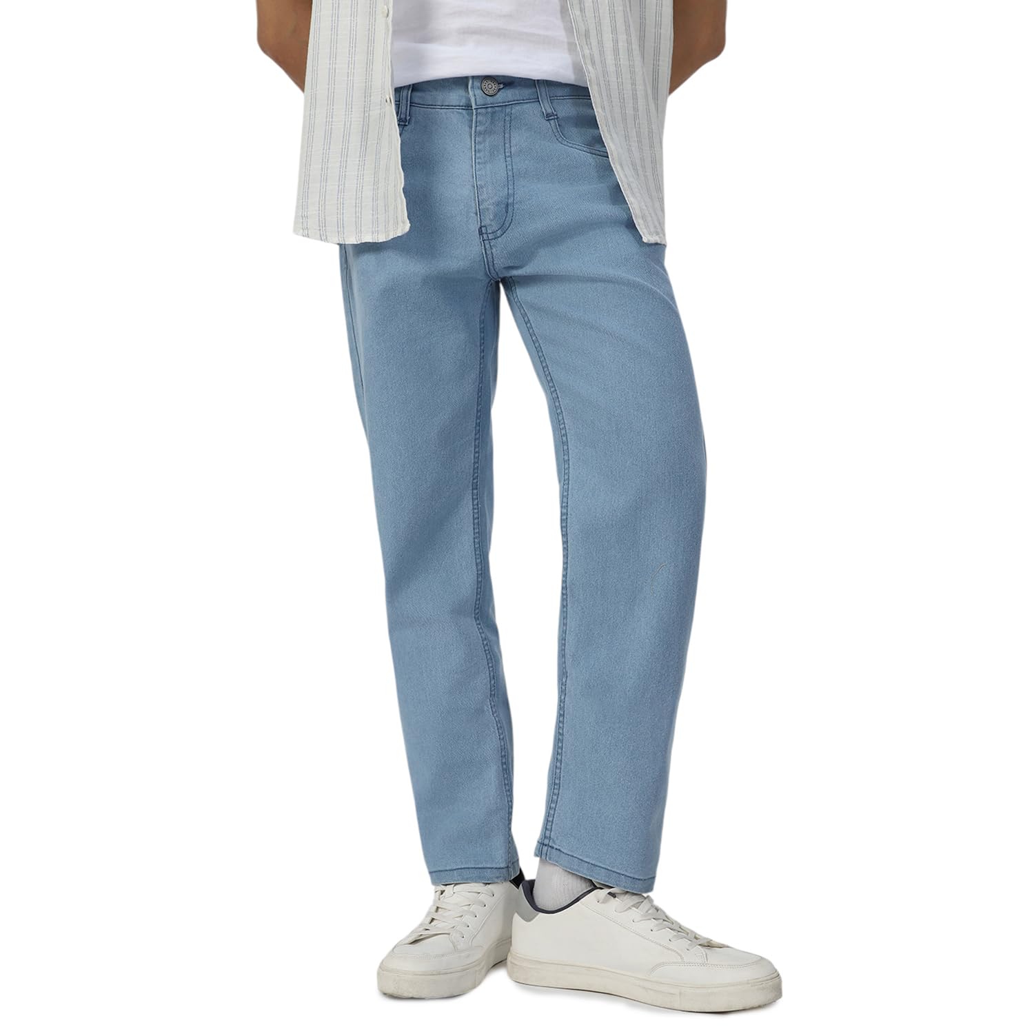 Urbano Fashion Men’s Regular Fit Washed Jeans Stretchable