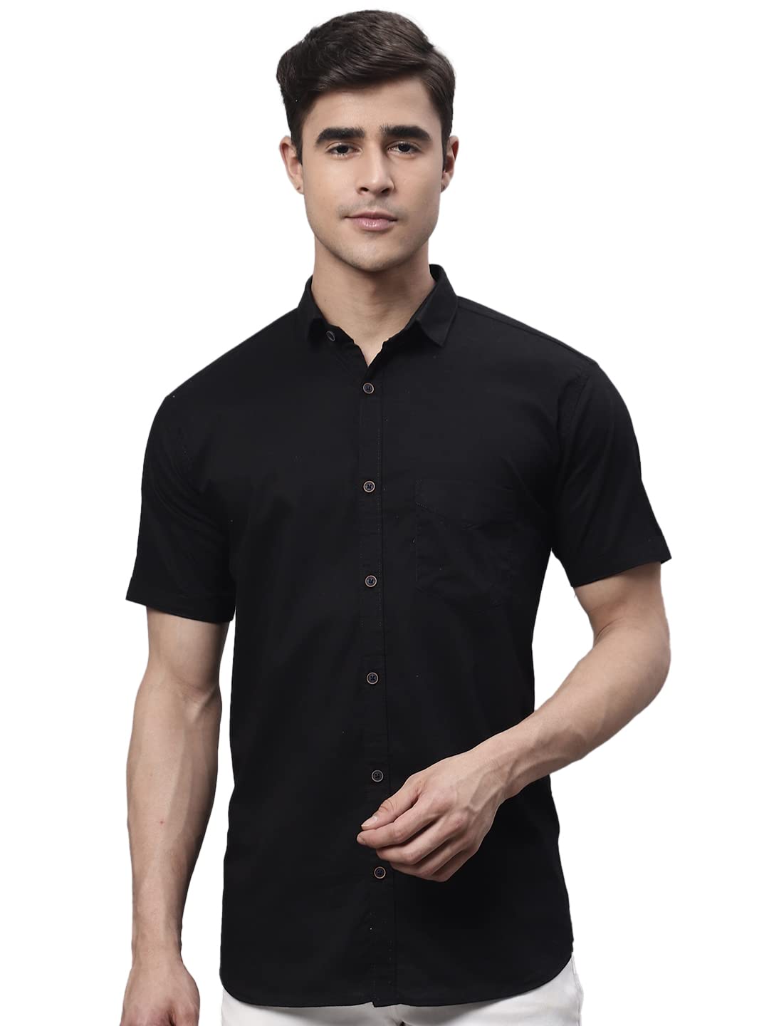 Majestic Man Men’s Cotton Slim Fit Shirt