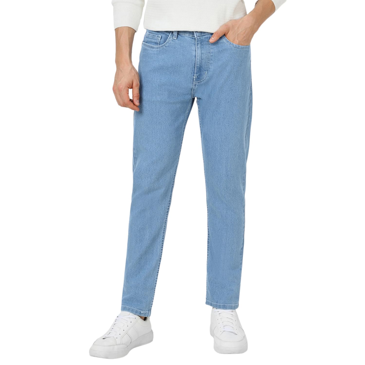 Urbano Fashion Men’s Stretch Fit Mid Rise Jeans