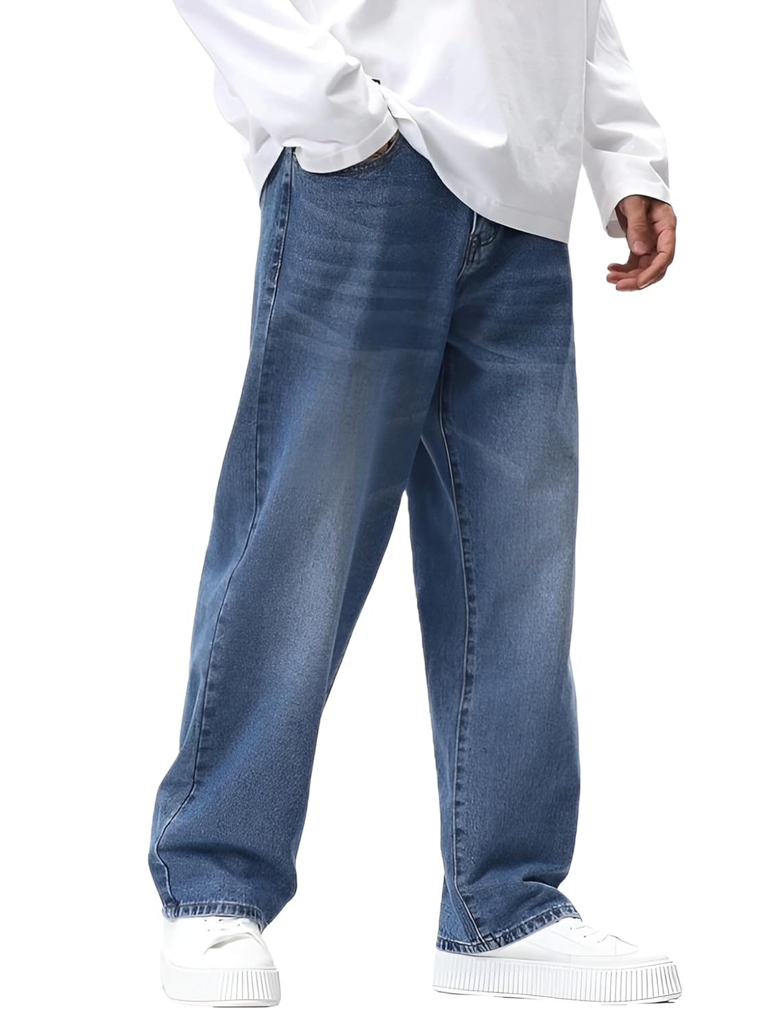 Ben Martin Men’s Loose Mid Rise Jeans