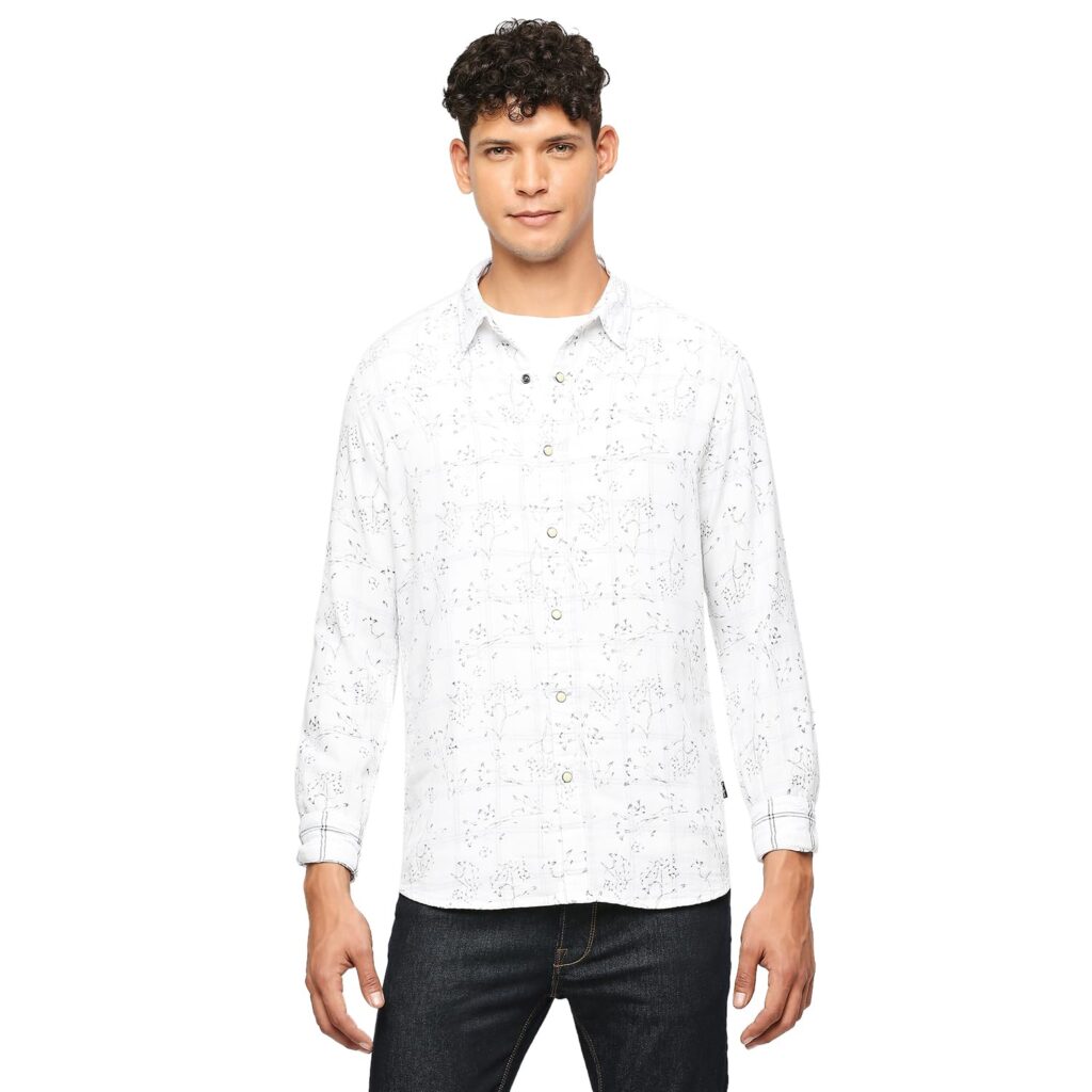Pepe Jeans Men’s Cotton Regular Fit Shirt