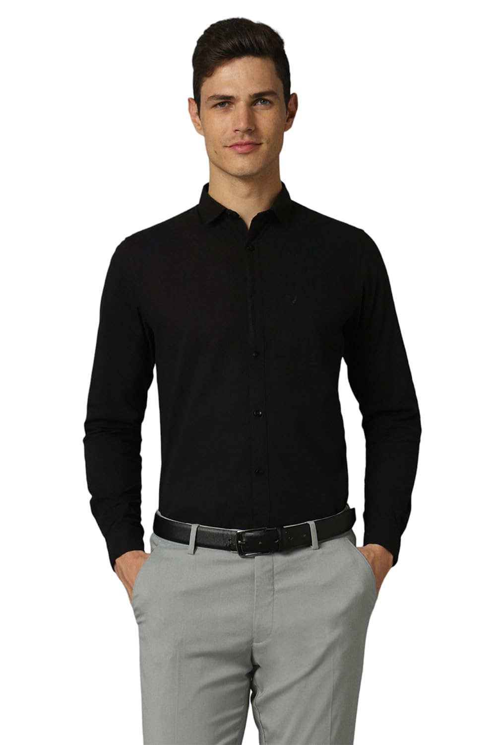 Allen Solly Men’s 100% Cotton Slim Fit Shirt Allen Solly Men’s 100% Cotton Slim Fit Shirt