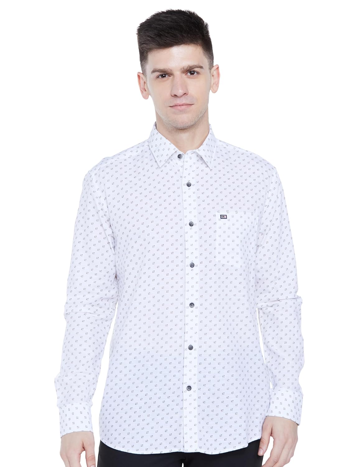 Arrow Men’s 100% Cotton Slim Fit Shirt Arrow Men’s 100% Cotton Slim Fit Shirt