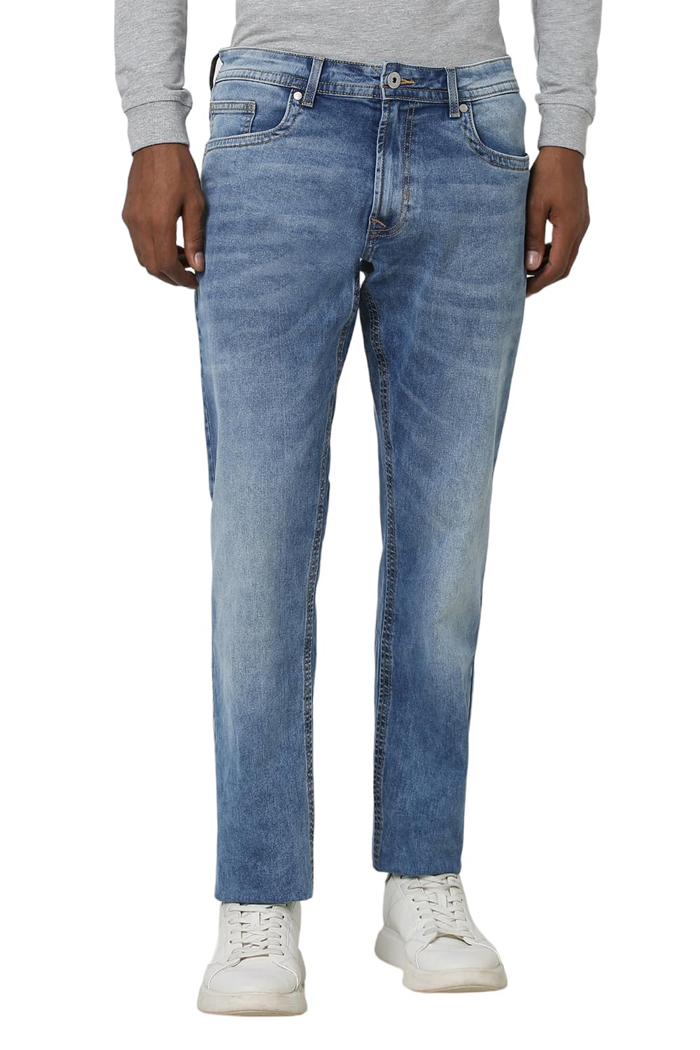 Peter England Men’s Regular Fit Mid Rise Jeans Peter England Men’s Regular Fit Mid Rise Jeans