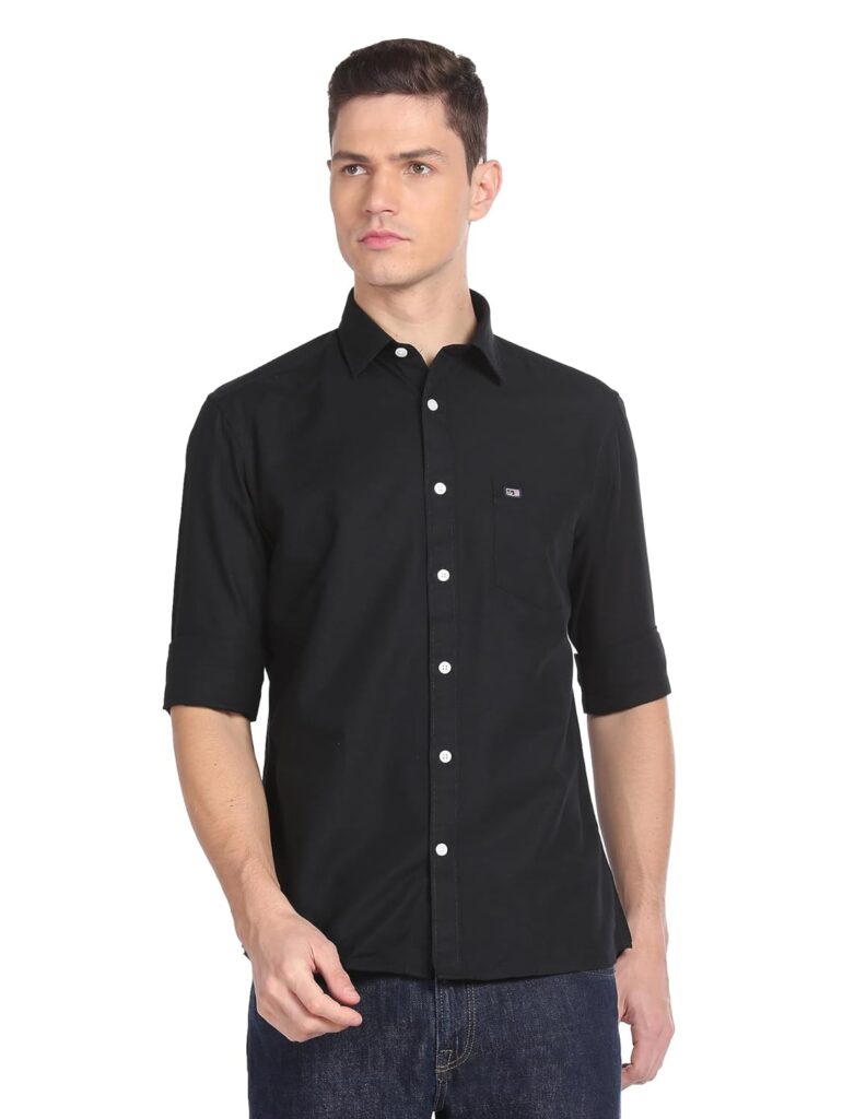 Arrow Men’s 100% Cotton Slim Fit Shirt