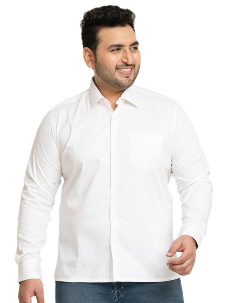 ELYYORK Shirt for Men Plus Size||Shirt for Men Plus Size 4XL||6XL Shirts for Men Plus Size||Plus Shirts for Men||Plus Size Shirts for Men Full Sleeve|| Formal Shirt for Men||CB-PLS-01