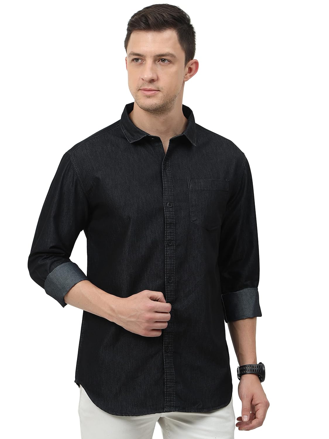 Miraan Men’s Cotton Regular Fit Shirt