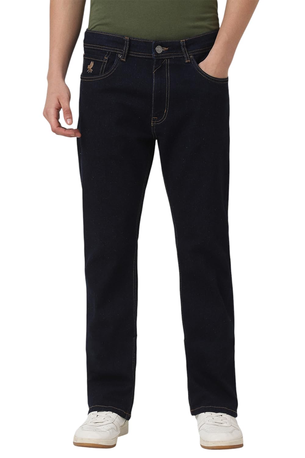 Peter England Men’s Regular Fit Mid Rise Jeans Peter England Men’s Regular Fit Mid Rise Jeans