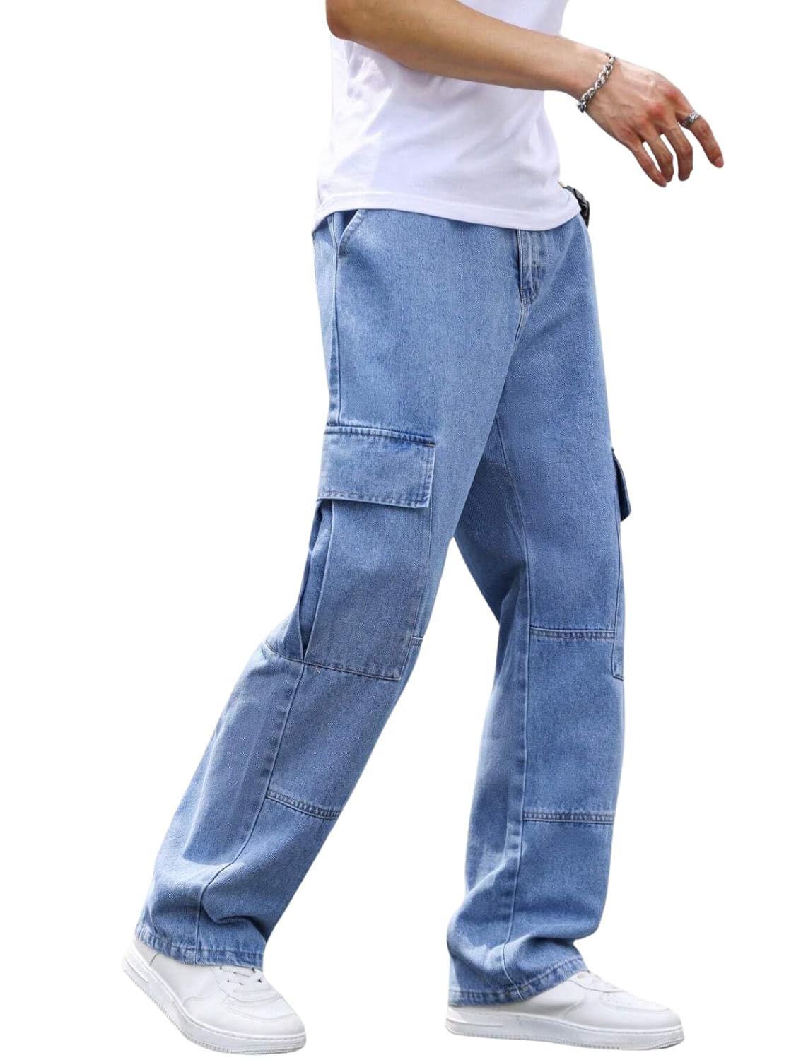 Men Jeans || Jeans for Men || Cargo Jeans (Q-08-09)