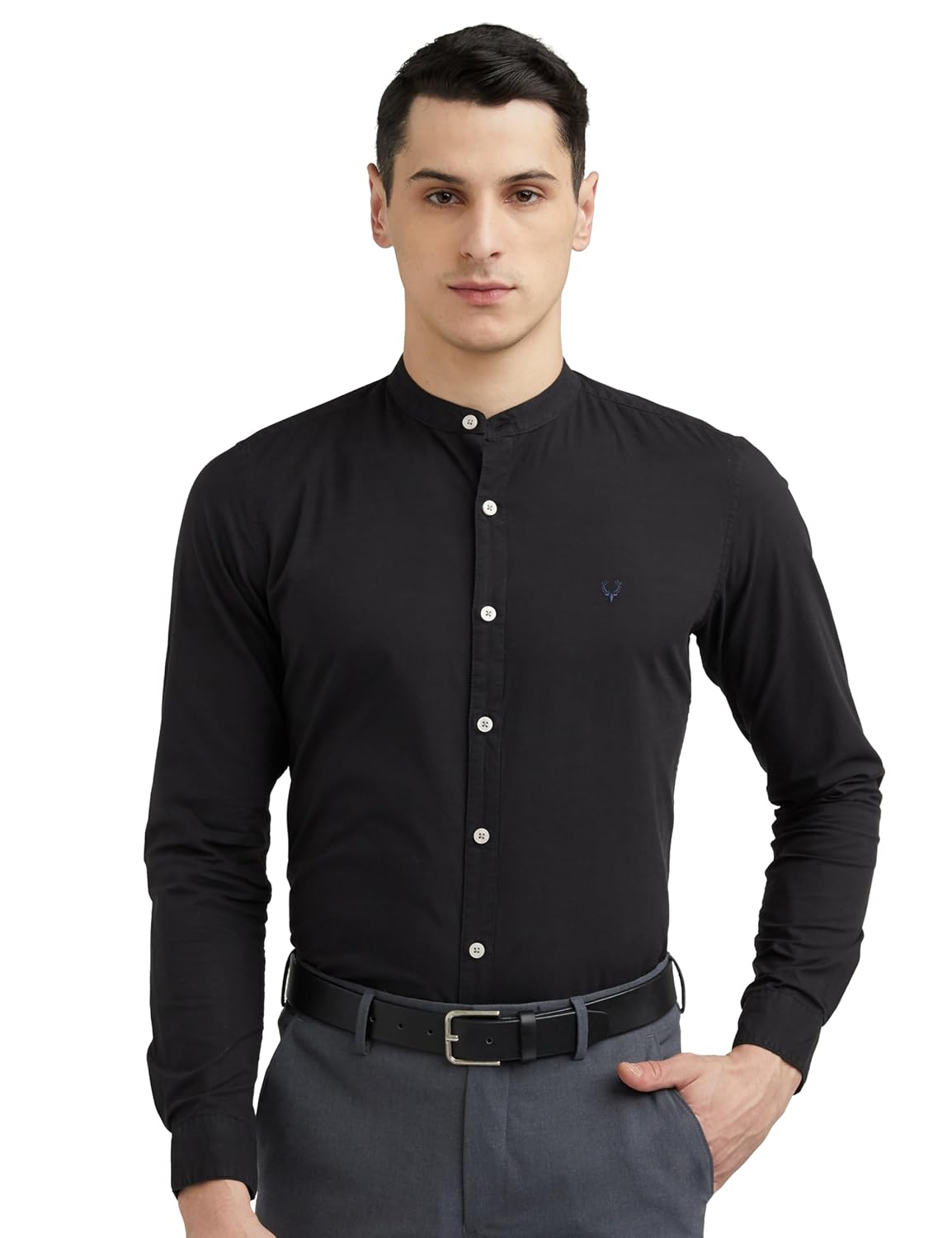 Allen Solly Men’s Solid Slim Fit Shirt
