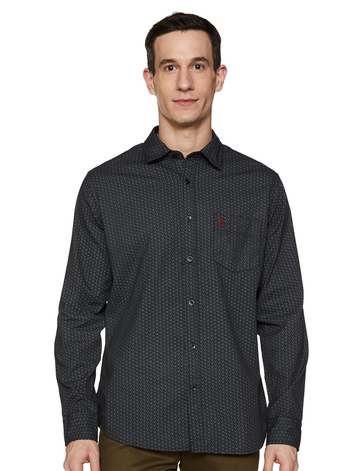 U.S. POLO ASSN. Men’s Cotton Regular Fit Shirt U.S. POLO ASSN. Men’s Cotton Regular Fit Shirt