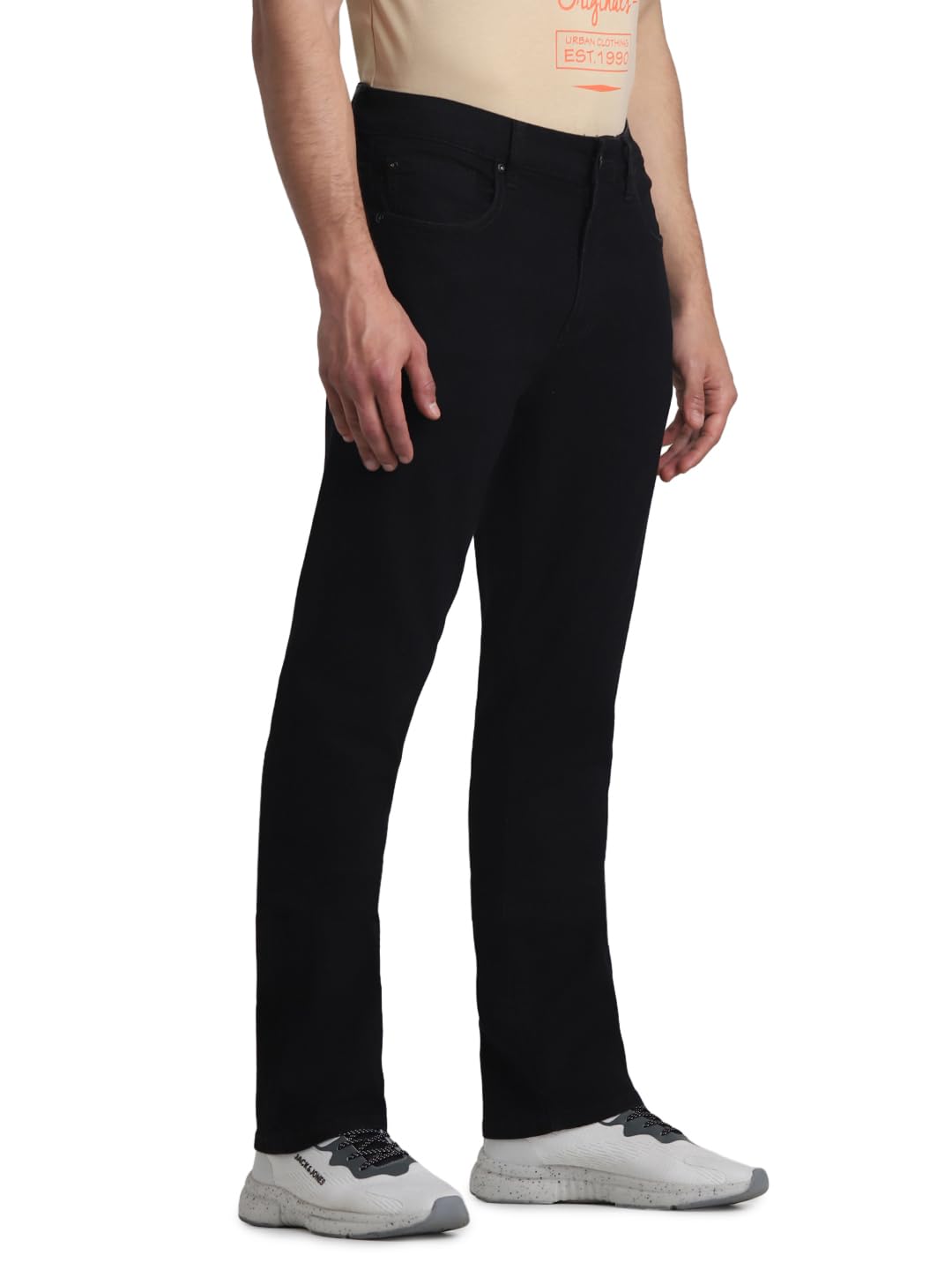 JACK & JONES Men’s Mid Rise Regular Jeans JACK & JONES Men’s Mid Rise Regular Jeans