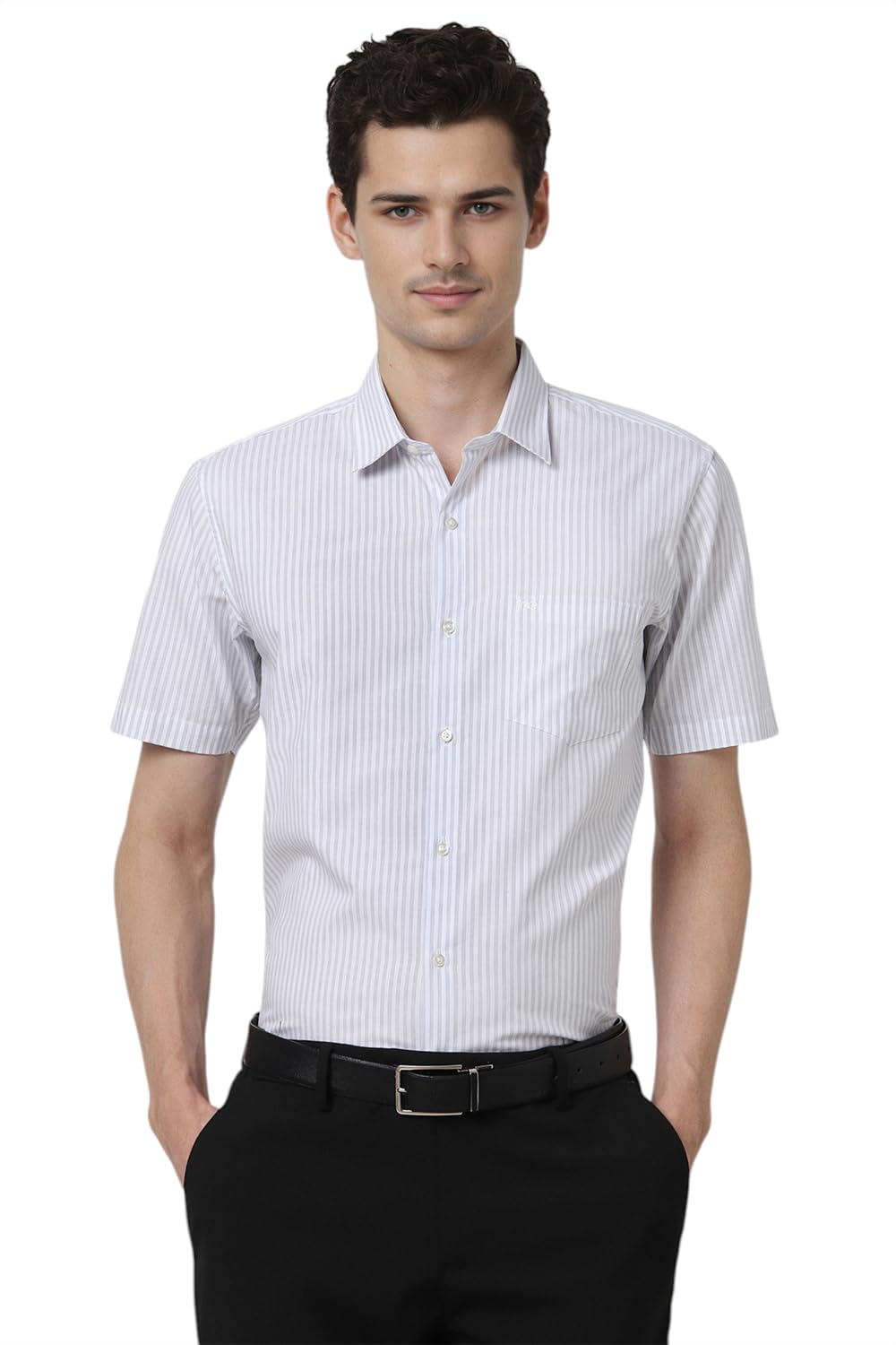 Peter England Men’s Cotton Slim Fit Shirt