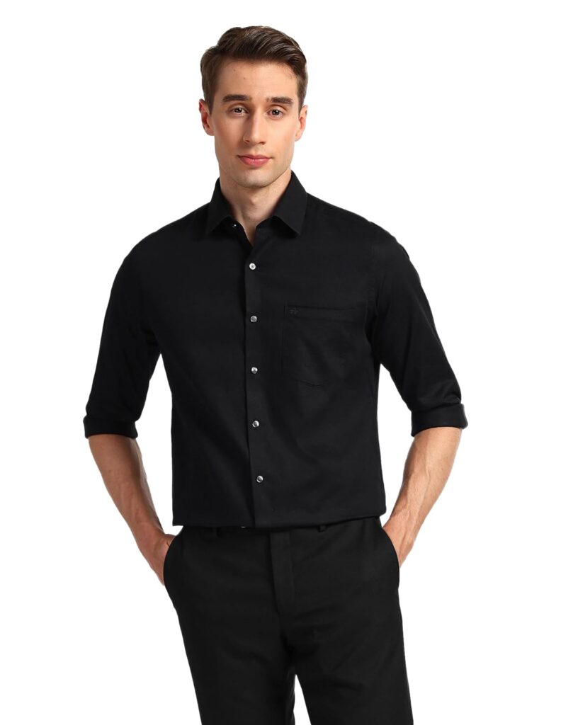 Arrow Men’s Solid Slim Fit Shirt Arrow Men’s Solid Slim Fit Shirt
