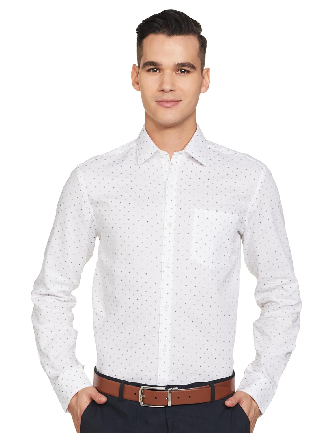 Arrow Men’s 100% Cotton Slim Fit Shirt