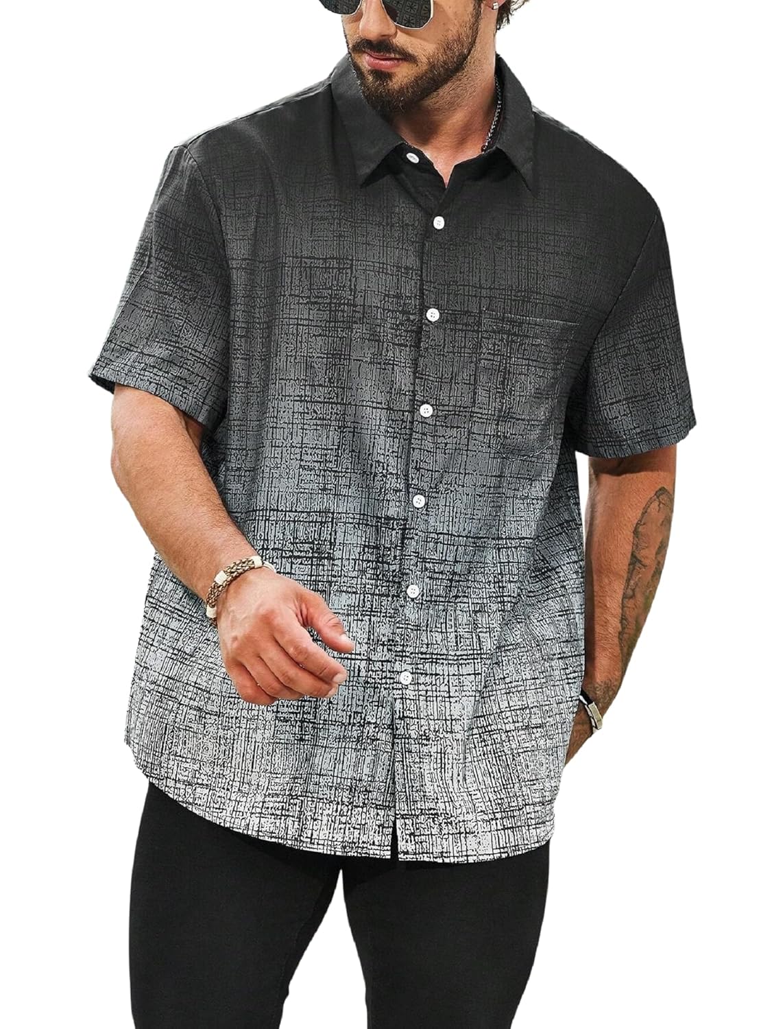 Lymio Regular Fit Shirt for Men (Resort-Shirt)