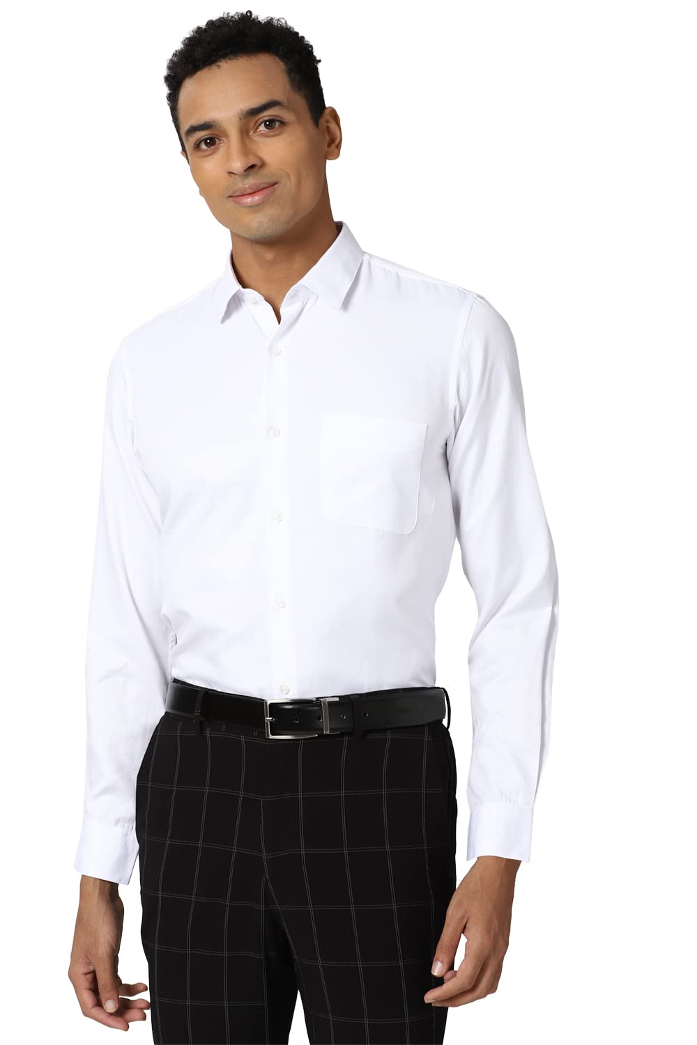 Peter England Men’s Cotton Slim Fit Shirt