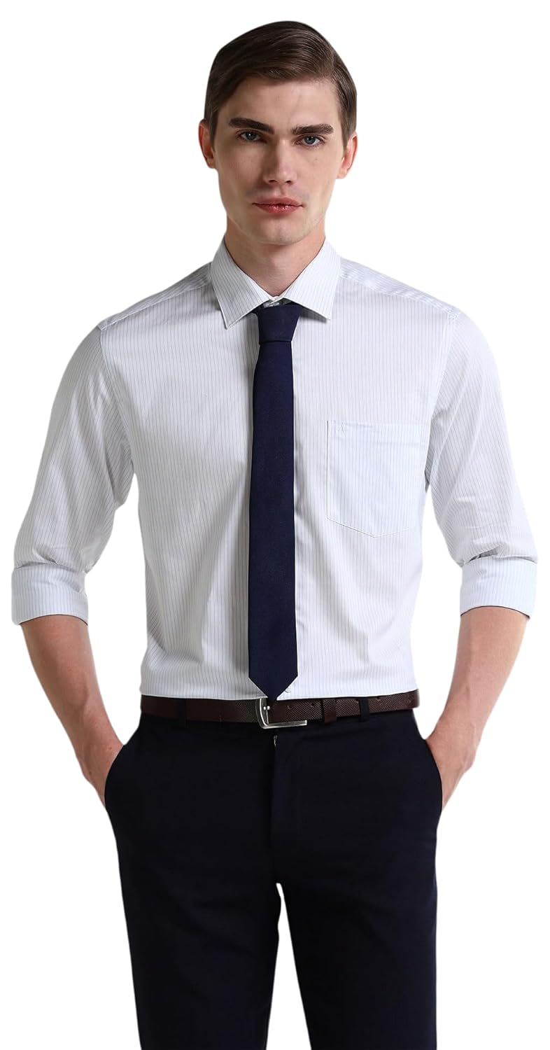 Arrow Men’s Solid Slim Fit Shirt