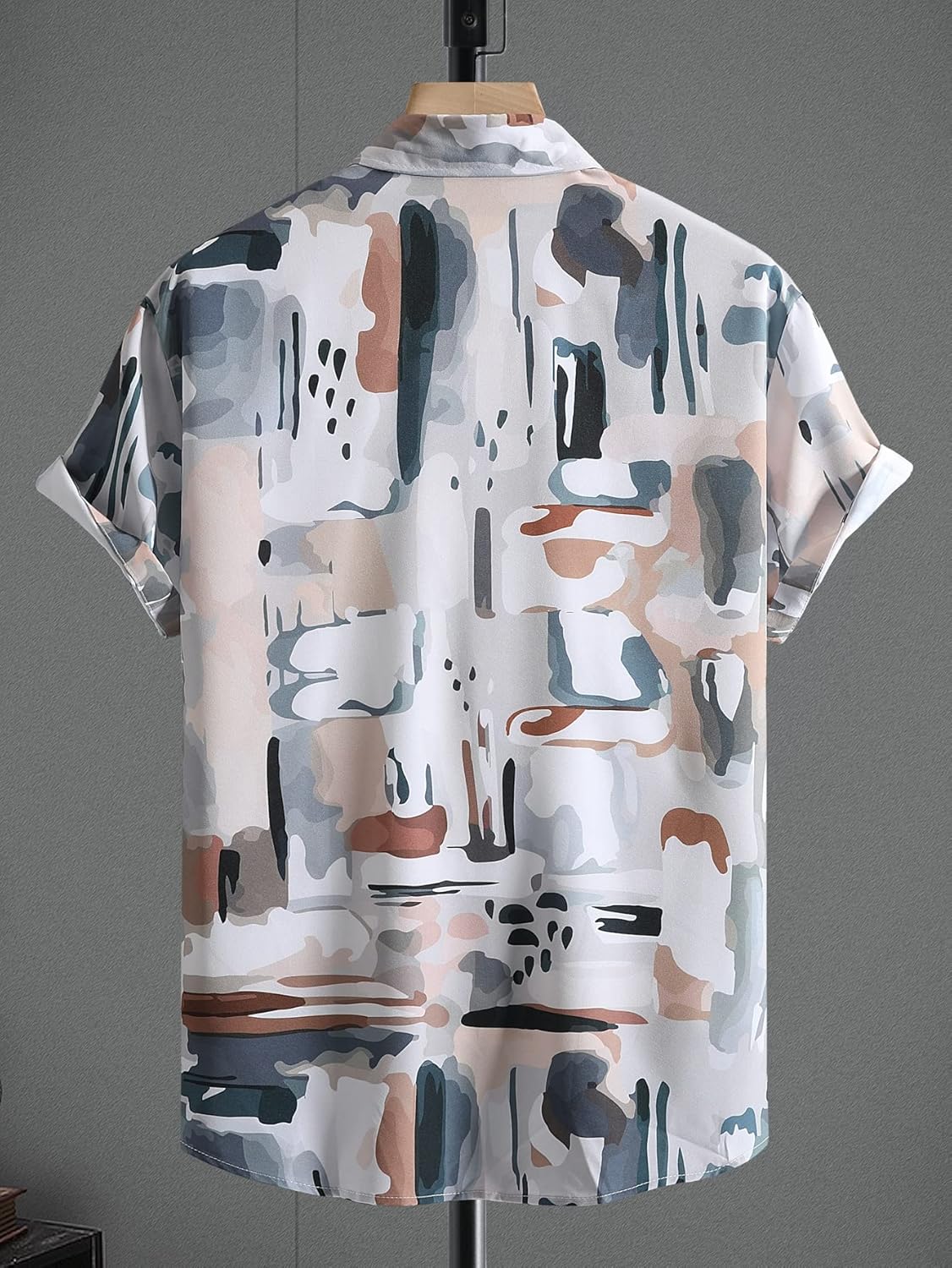 DHRUVI TRENDZ Shirt for Men | Mens Casual Shirt | Men Stylish Shirt | Men Printed Shirt | Men’s Regular Fit | Men Formal Shirt | Half Sleeve Shirt