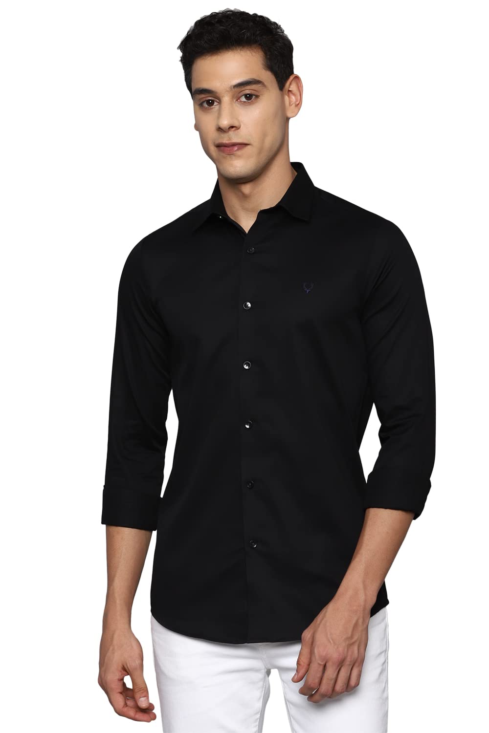 Allen Solly Men’s 100% Cotton Regular Fit Shirt