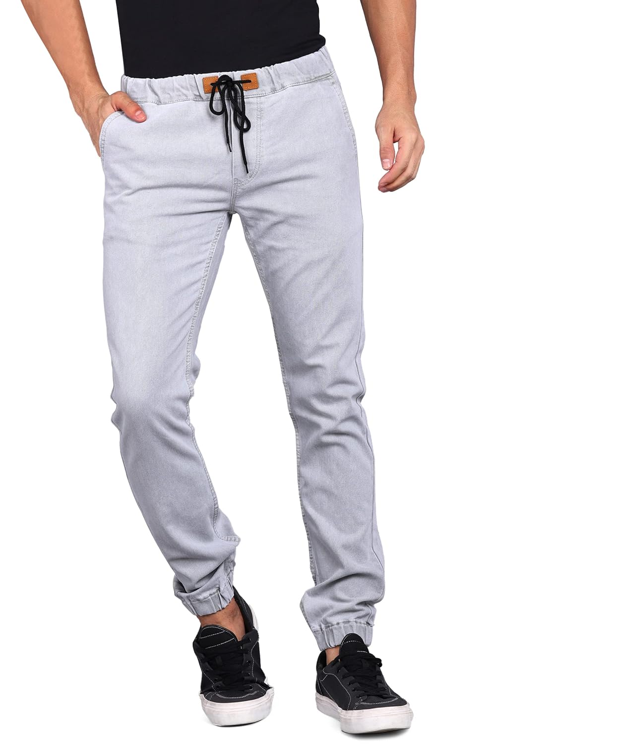 Urbano Fashion Men’s Slim Fit Mid Rise Jeans