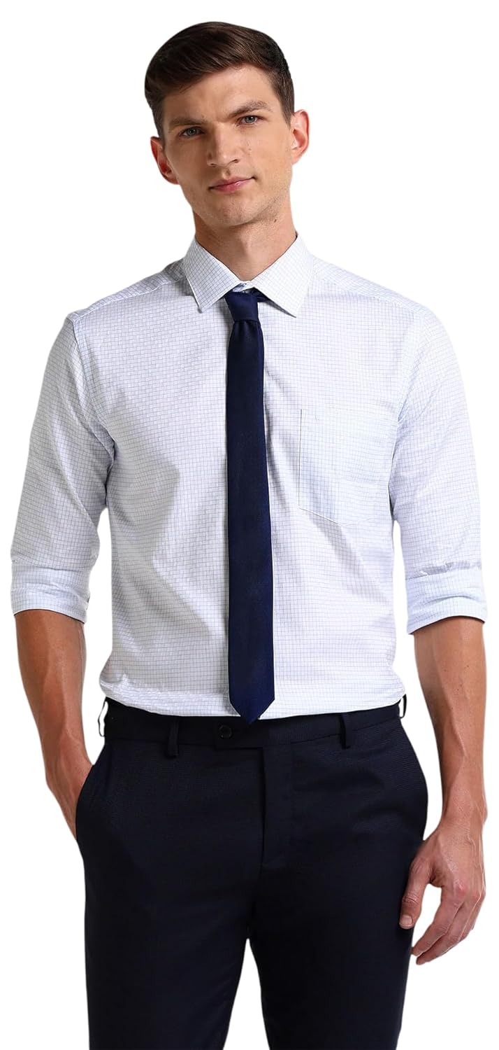 Arrow Men’s Solid Slim Fit Shirt Arrow Men’s Solid Slim Fit Shirt