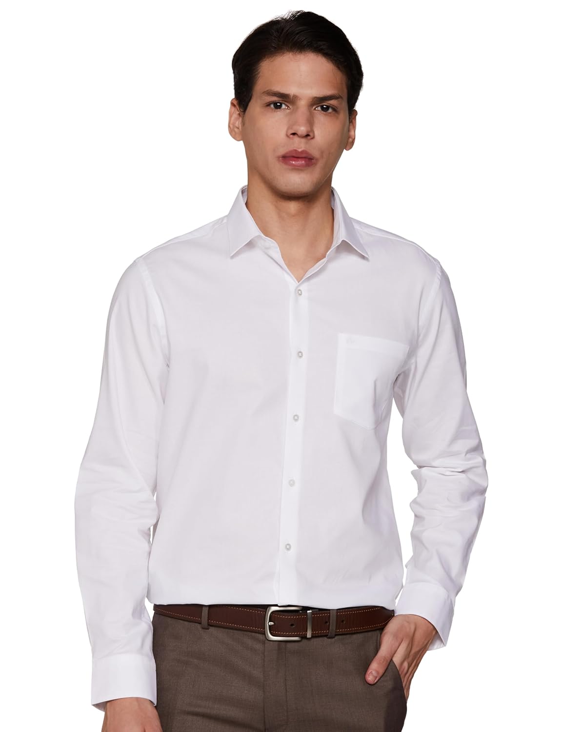 Arrow Men’s Solid Slim Fit Shirt Arrow Men’s Solid Slim Fit Shirt