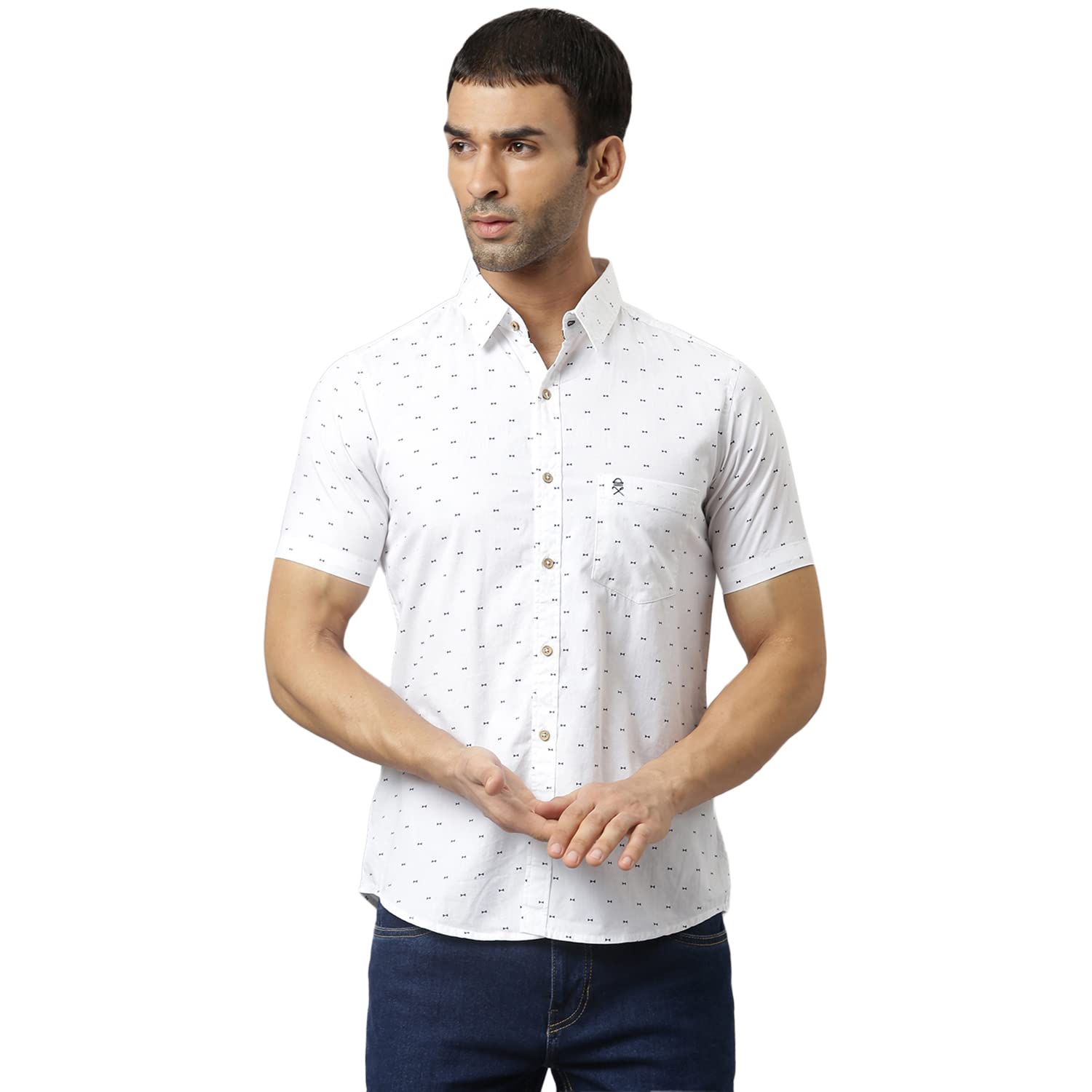 Thomas Scott Men’s Cotton Regular Fit Shirt