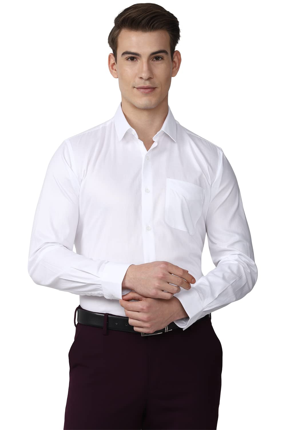 Peter England Men’s Cotton Regular Fit Shirt