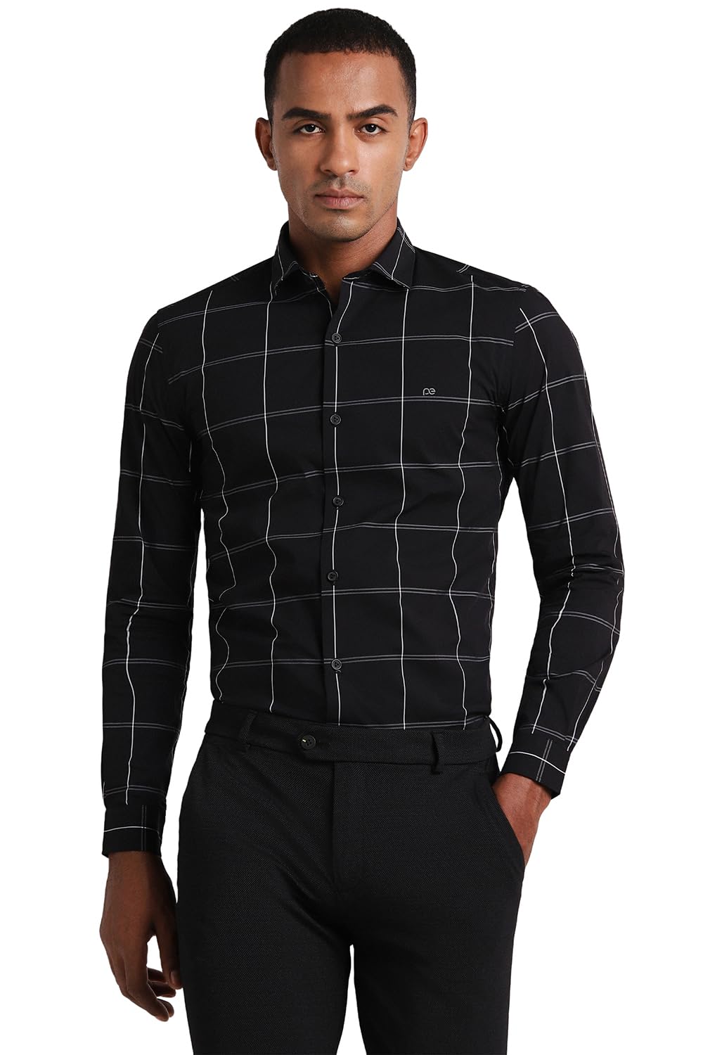 Peter England Men’s Solid Slim Fit Shirt
