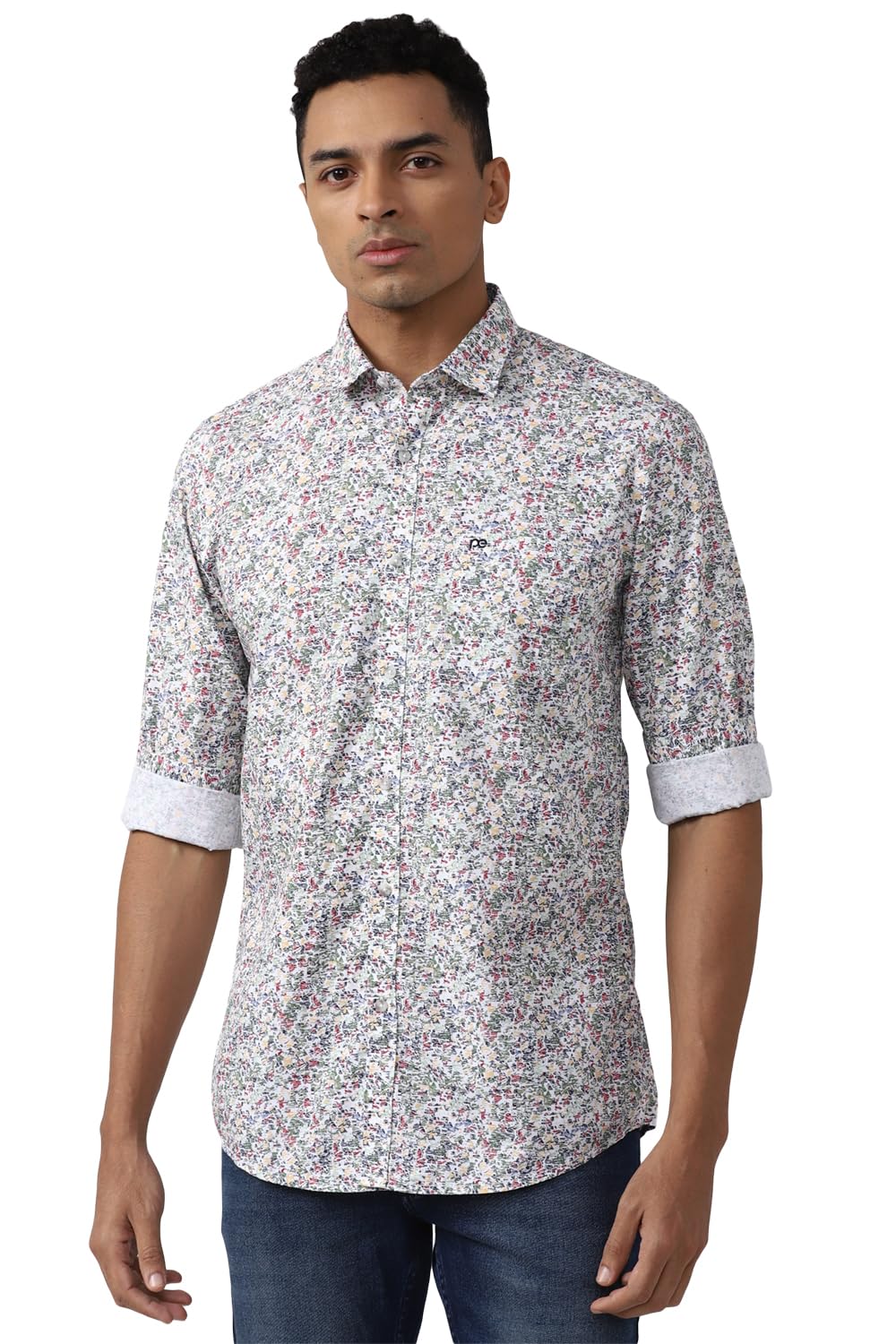 Peter England Men’s Cotton Slim Fit Shirt