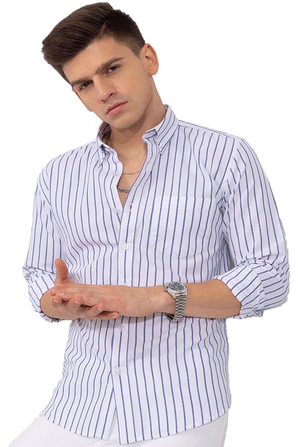 U-Turn Casual Shirt for Men || Shirt for Men Latest Stylish || Men Stylish Shirt || Men Printed Striped Shirt