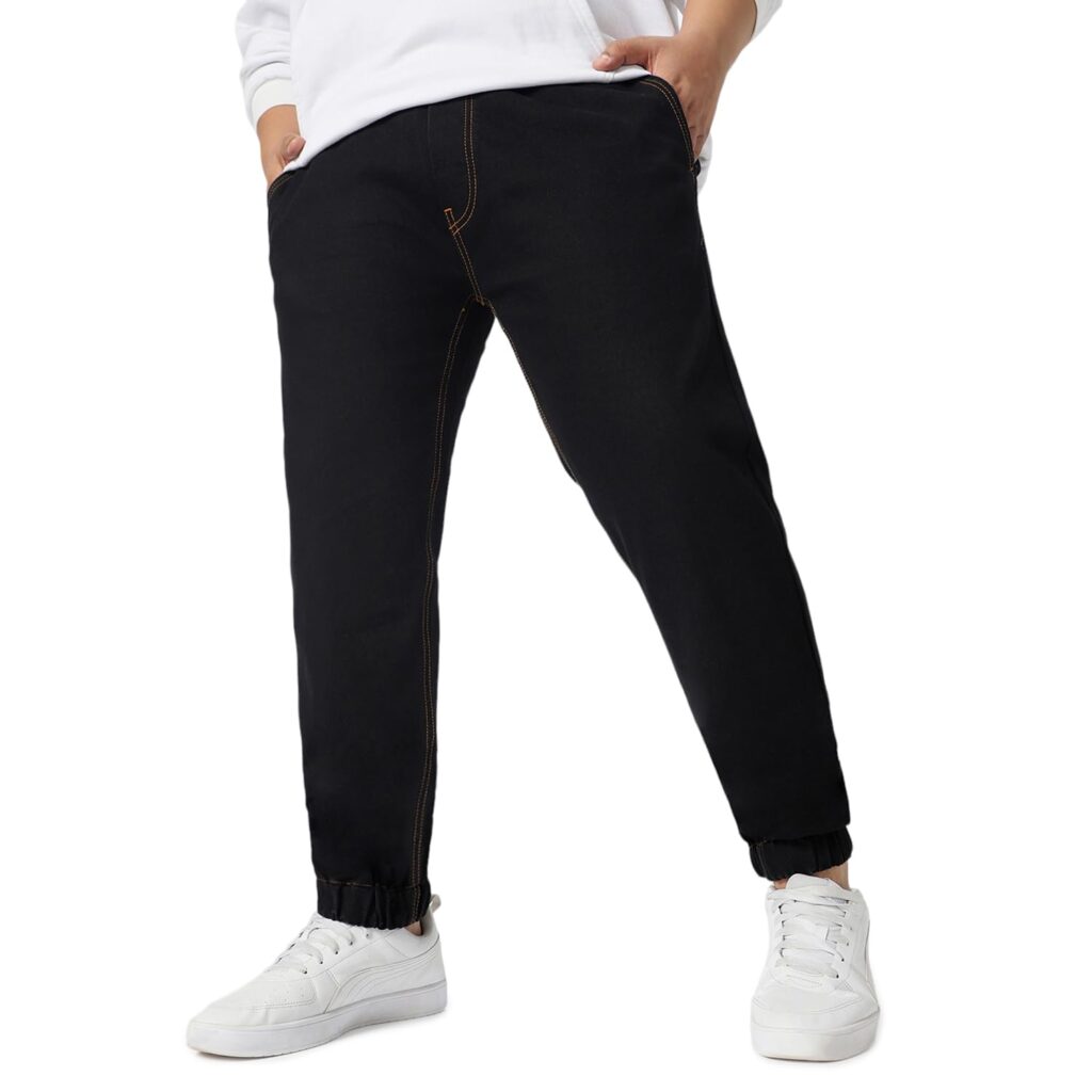 Urbano Plus Men’s Regular Fit Mid Rise Jeans