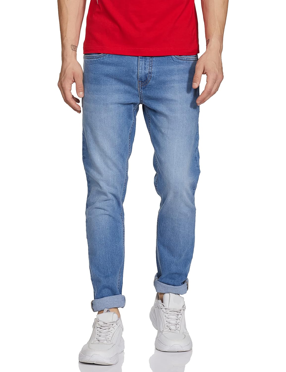 Amazon Brand – Symbol Men’s Skinny Fit Mid Rise Jeans