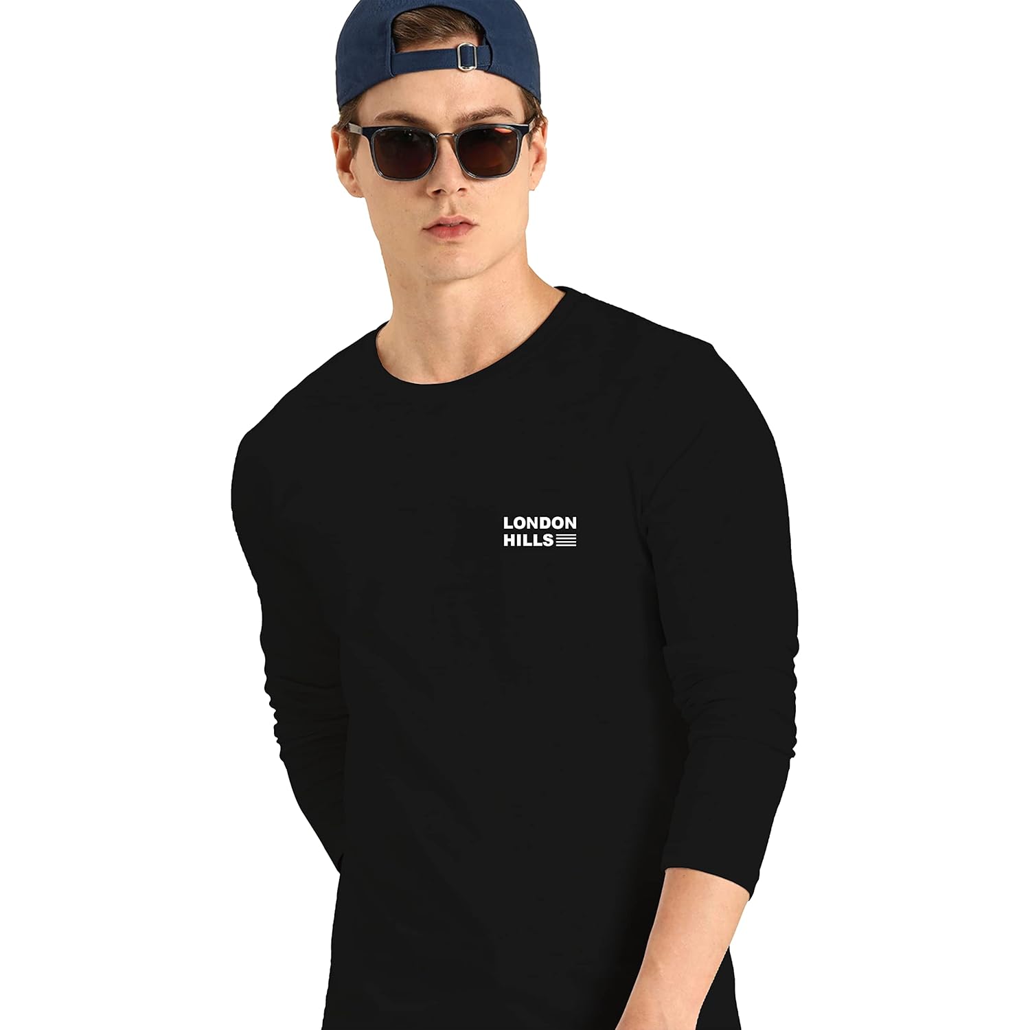 London Hills Men’s Cotton Regular Fit T-Shirt