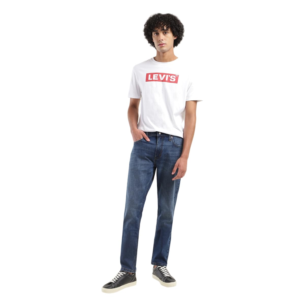 Levi’s Men’s 512 Slim Tapered Fit Mid Rise Blue Jeans