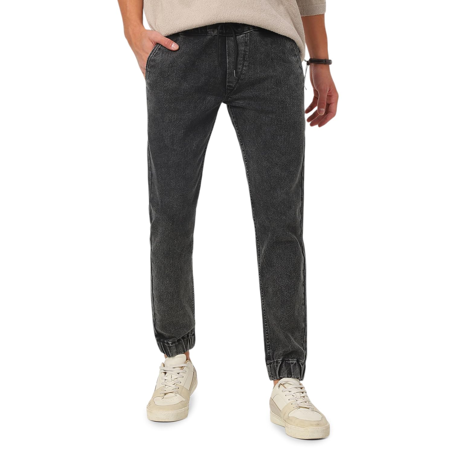 Urbano Fashion Men’s Slim Fit Mid Rise Jeans