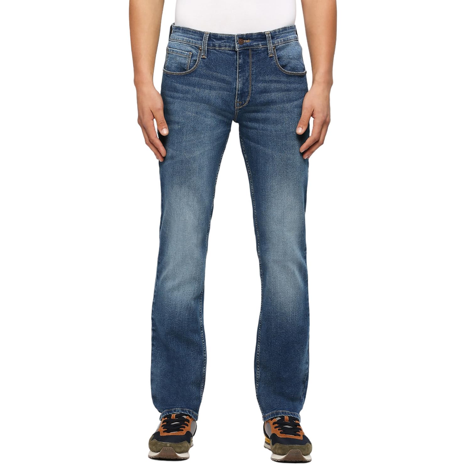 Pepe Jeans Men’s Regular Fit Mid Rise Jeans
