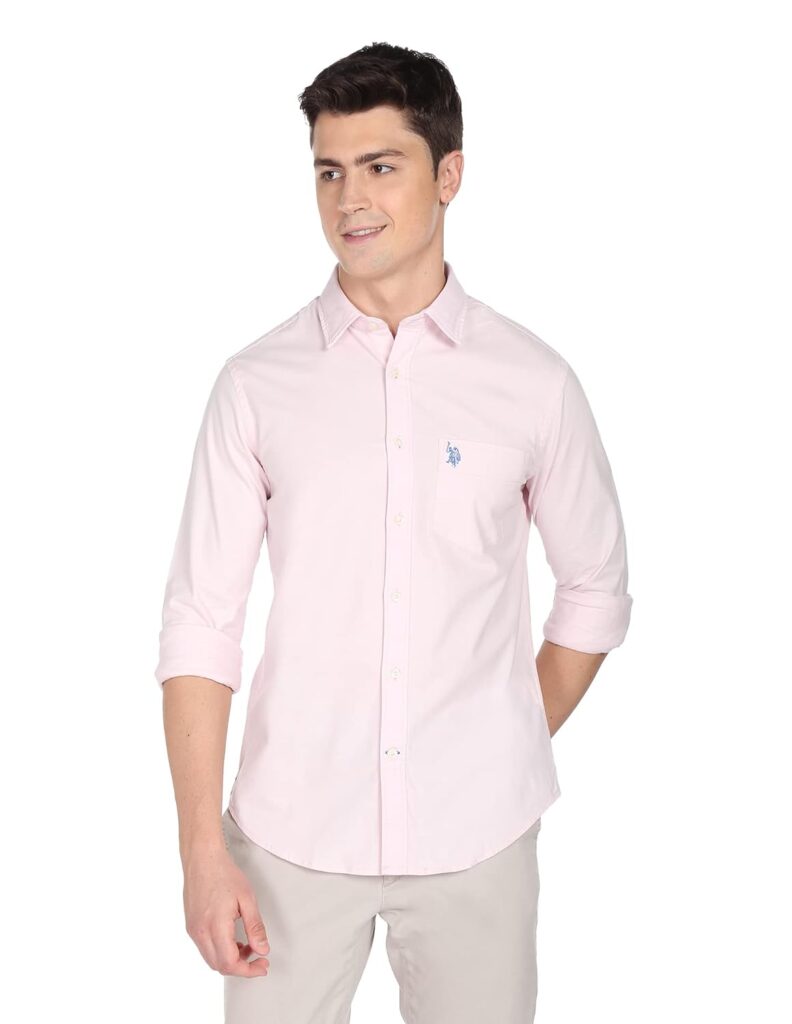 U.S. POLO ASSN. Men’s Cotton Regular Fit Shirt