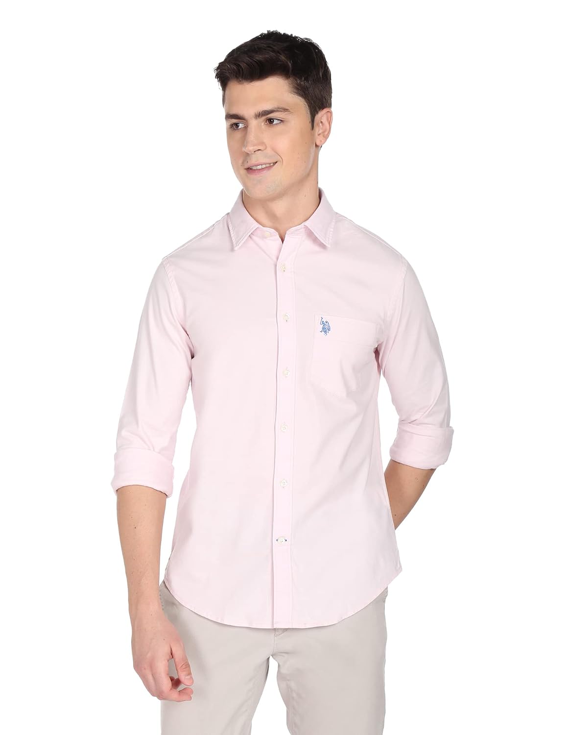 U.S. POLO ASSN. Men’s Cotton Regular Fit Shirt
