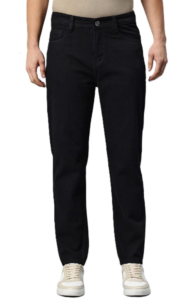 ADBUCKS Men’s Mid Rise Straight Fit Jeans || Stylish Cotton Regular Fit Denim Straight Fit Jeans