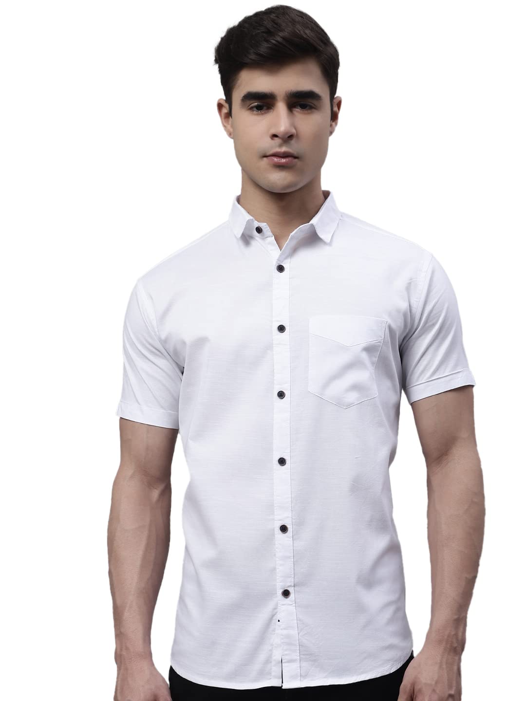 Majestic Man Men’s Cotton Slim Fit Shirt