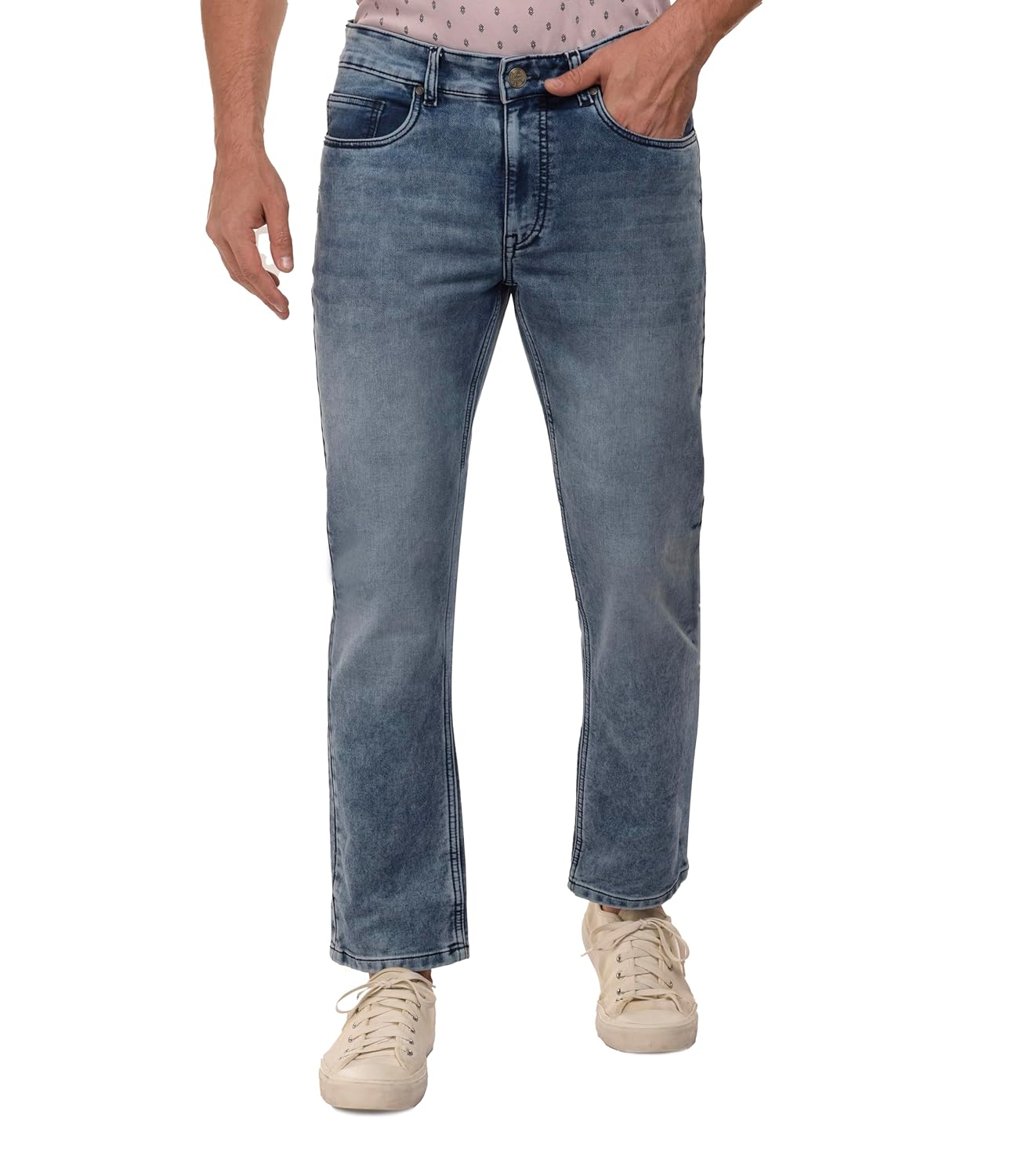 i’sol Men’s Premium Straight Fit Stretchable Jeans | Denim Pant | Cotton Stretch | Office or Party | Jeans for Men | Men Jeans