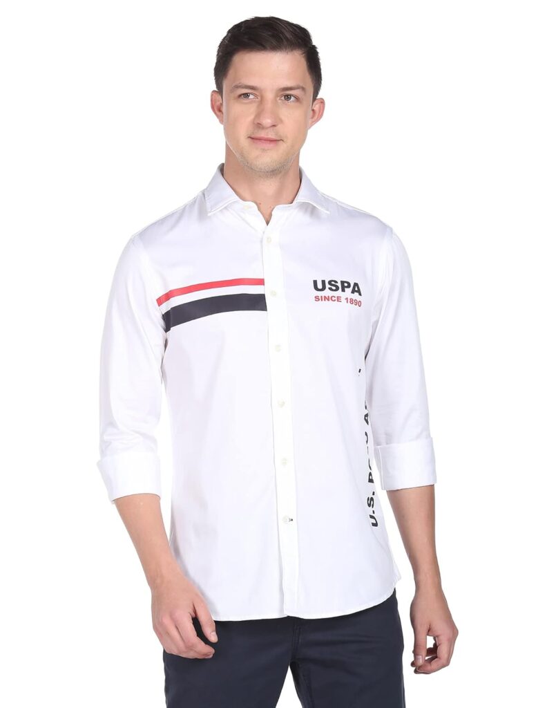 U.S. POLO ASSN. Men’s Cotton Regular Fit Shirt