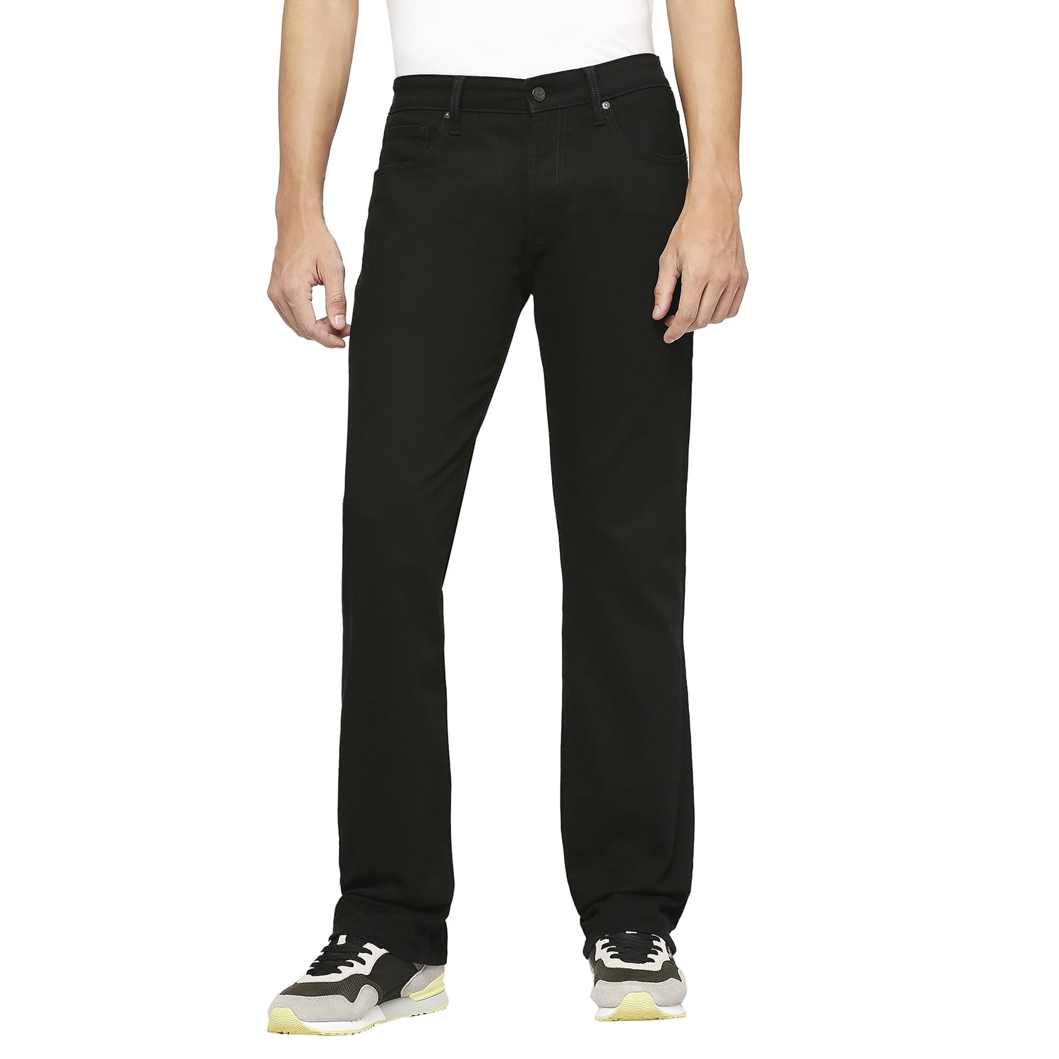Pepe Jeans Men’s Regular Fit Mid Rise Jeans