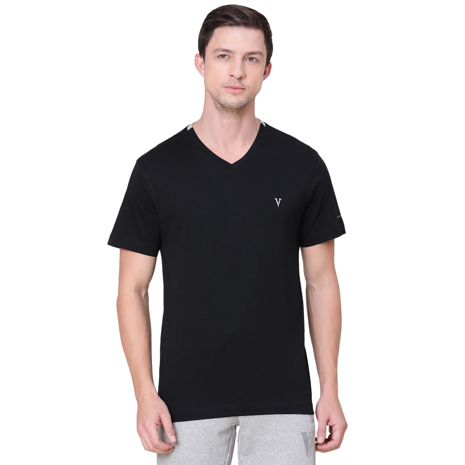 Van Heusen Men’s Cotton Regular Fit T-Shirt
