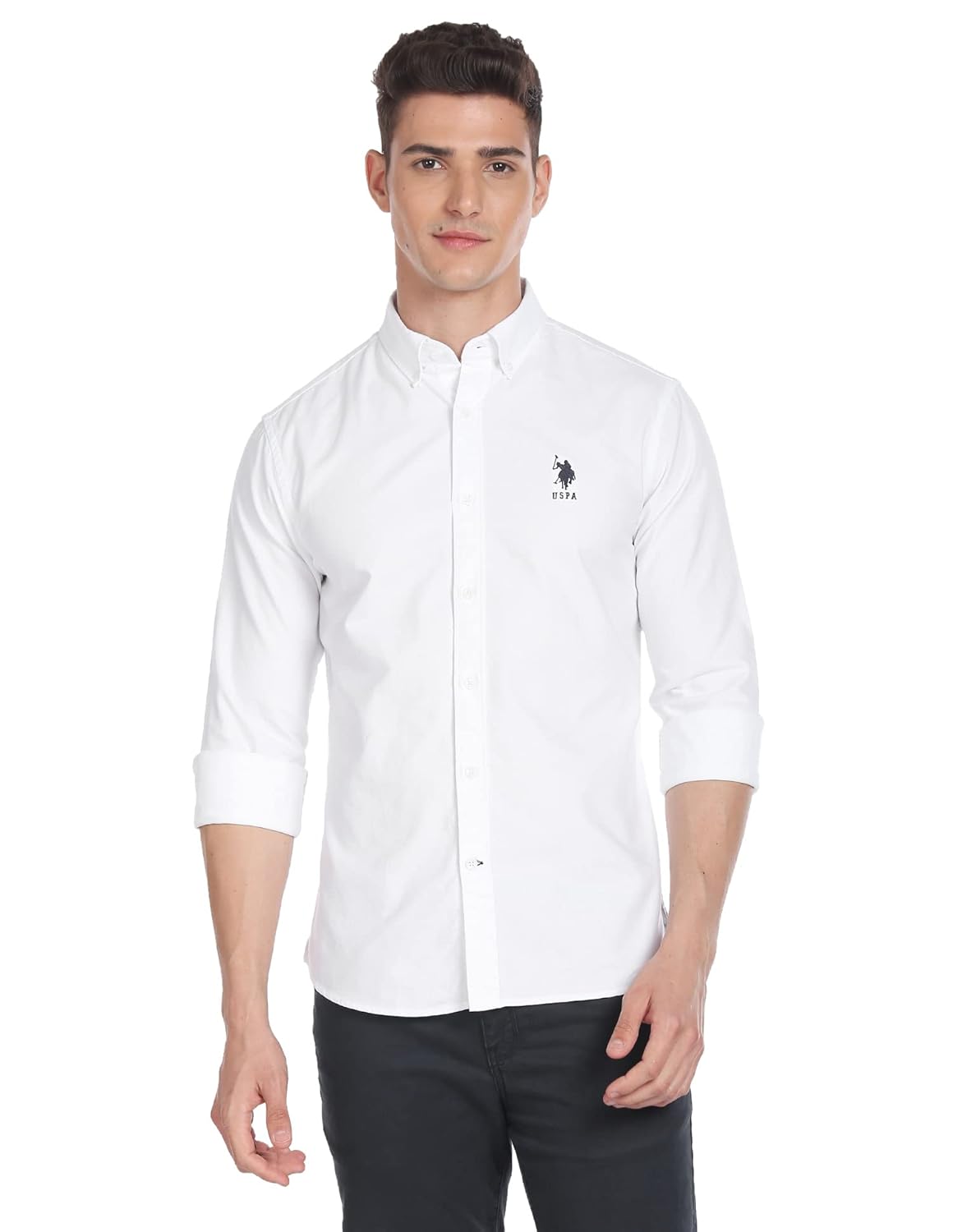 U.S. POLO ASSN. Cotton Men’s Slim Fit Casual Style Shirt