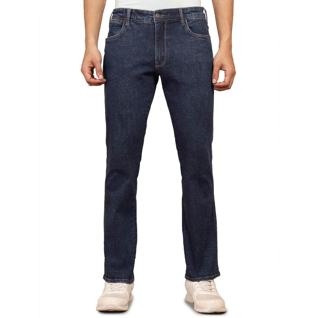 Wrangler Men’s Millard Straight Fit Mid-Rise Jeans Wrangler Men’s Millard Straight Fit Mid-Rise Jeans